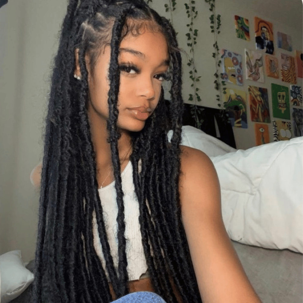 Black goddess locs