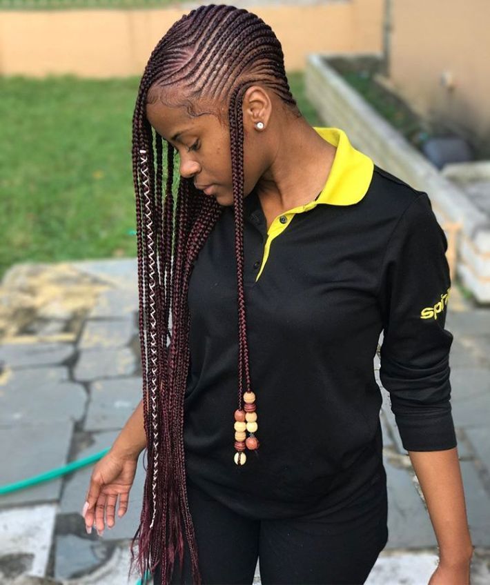Lemonade braids with beads - District Braids by Anna